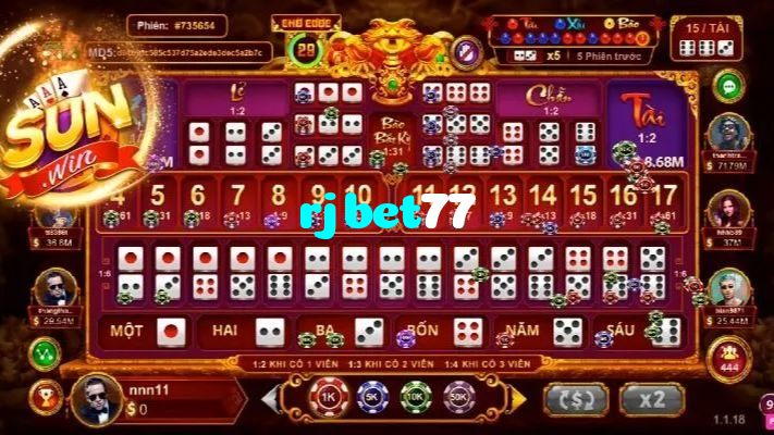 available types of rjbet77 bet including pre-match live express and system bets